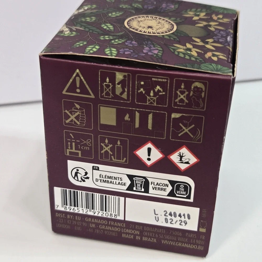 Granado Rio De Janeiro Tonka Scented Candle Elixir Collection 2.82oz HARD FIND